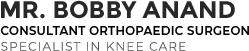 Mr Bobby Anand Consultant Orthopaedic Surgeon Specialist in Knee Care